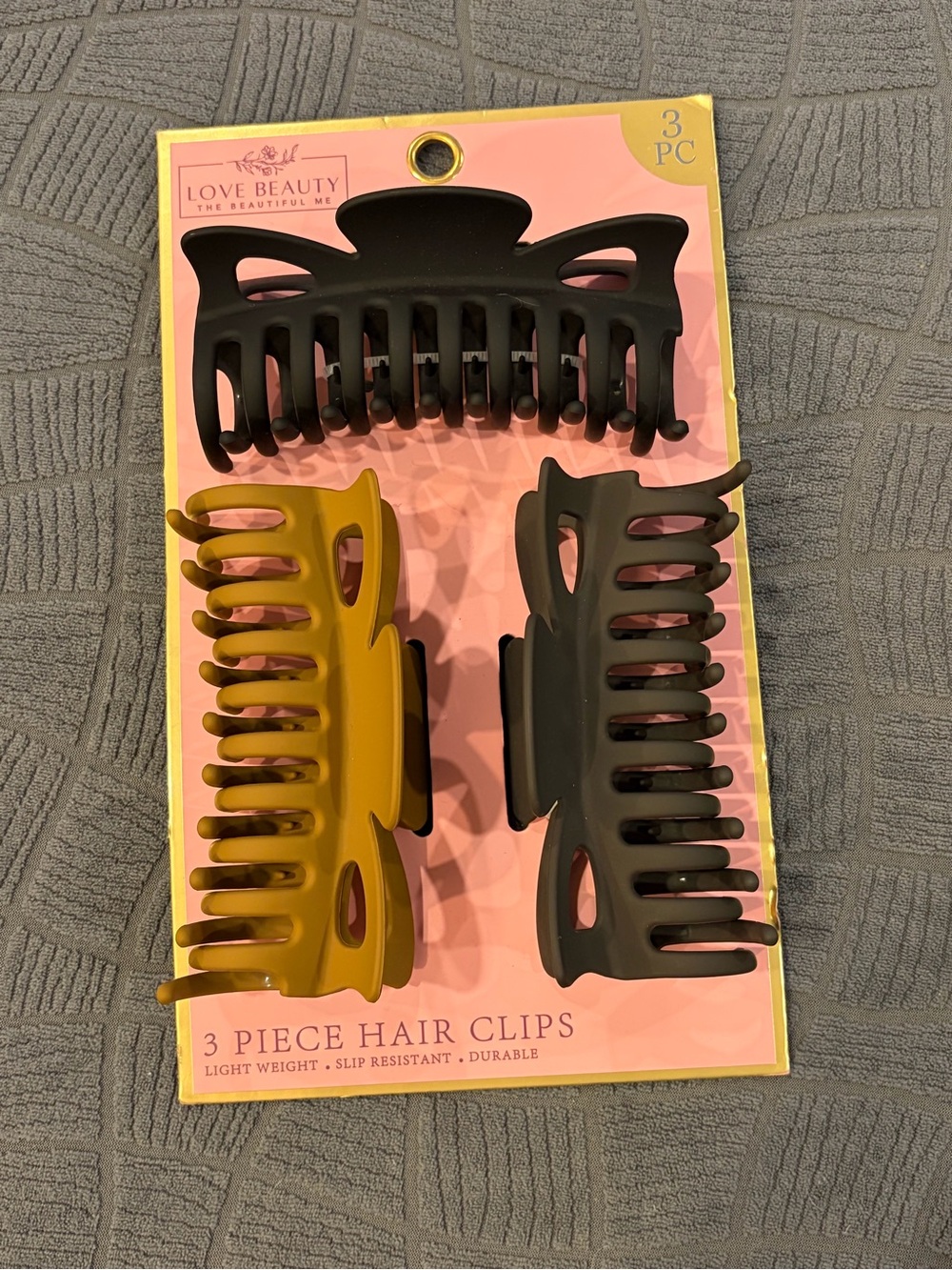3-piece Hair Clip Set